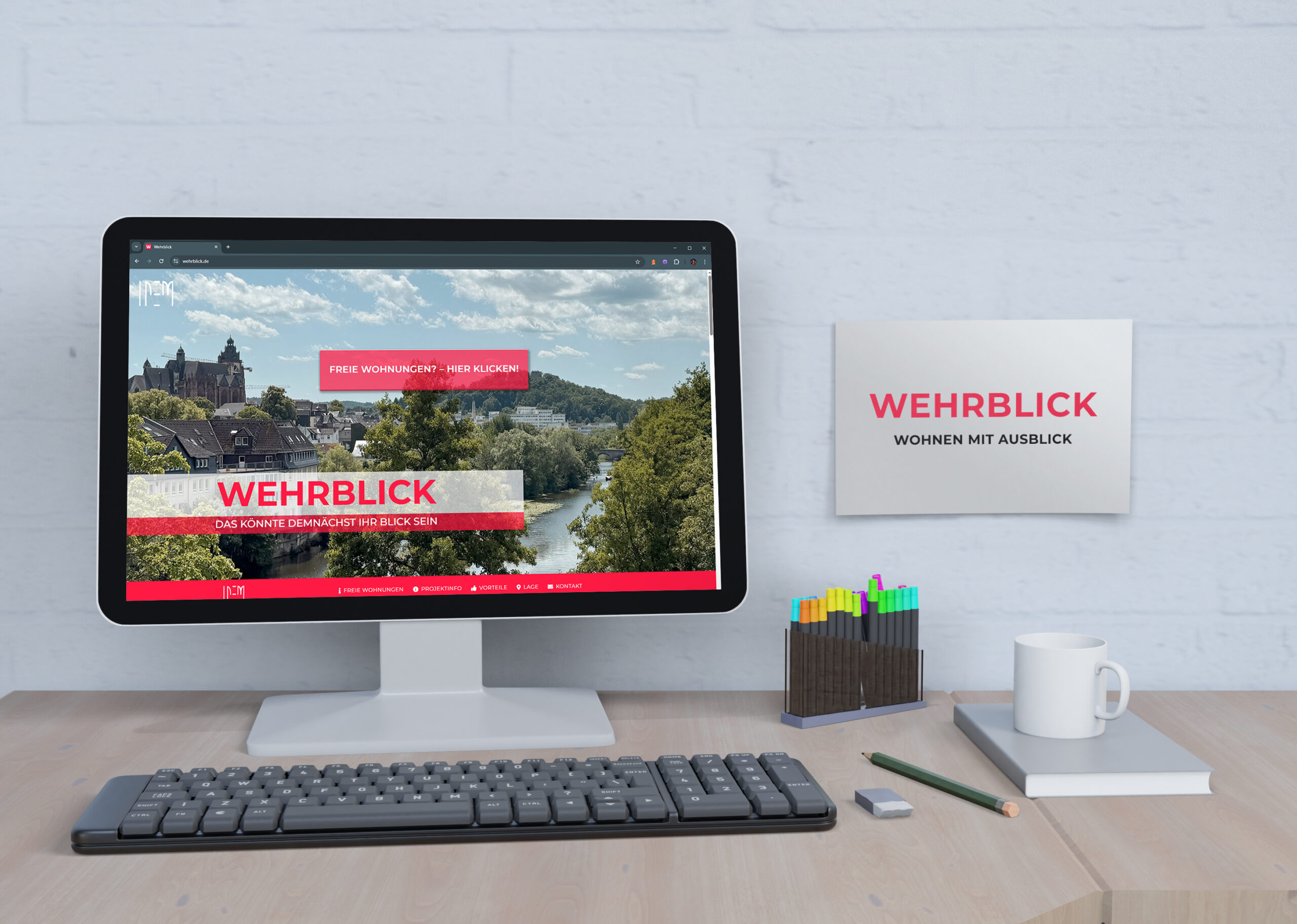 Wehrblick Website - Portfolio